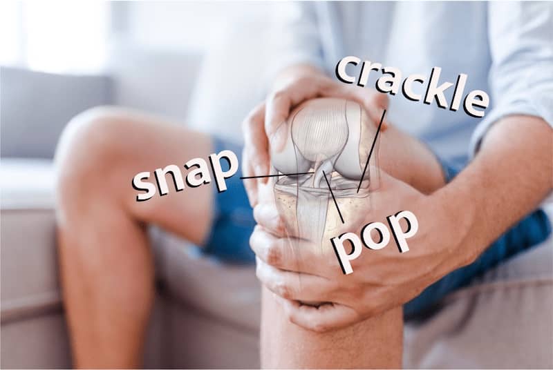 What's Happening When Your Knee Goes Snap, Crackle, and