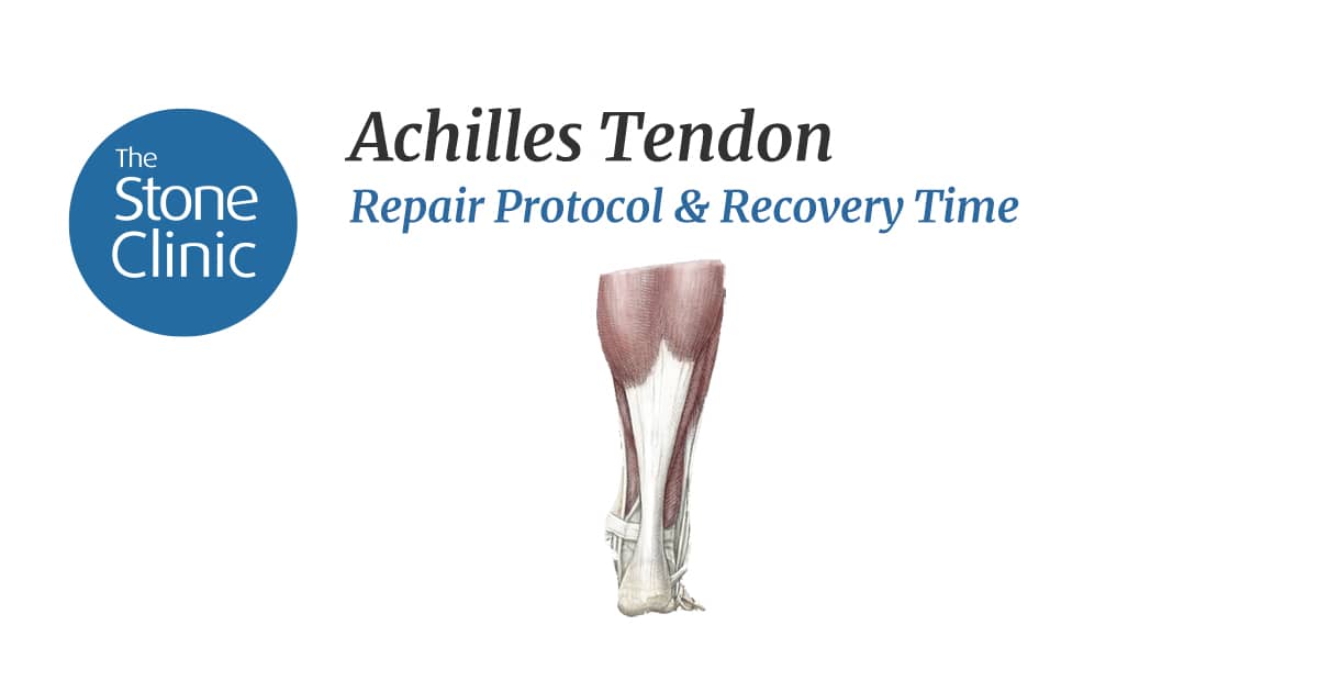 Achilles tendon discount pain recovery time