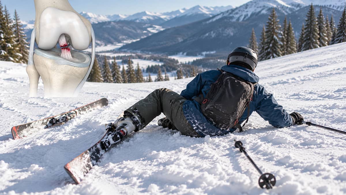 ACL Tear Ski Injury Best Way to Repair