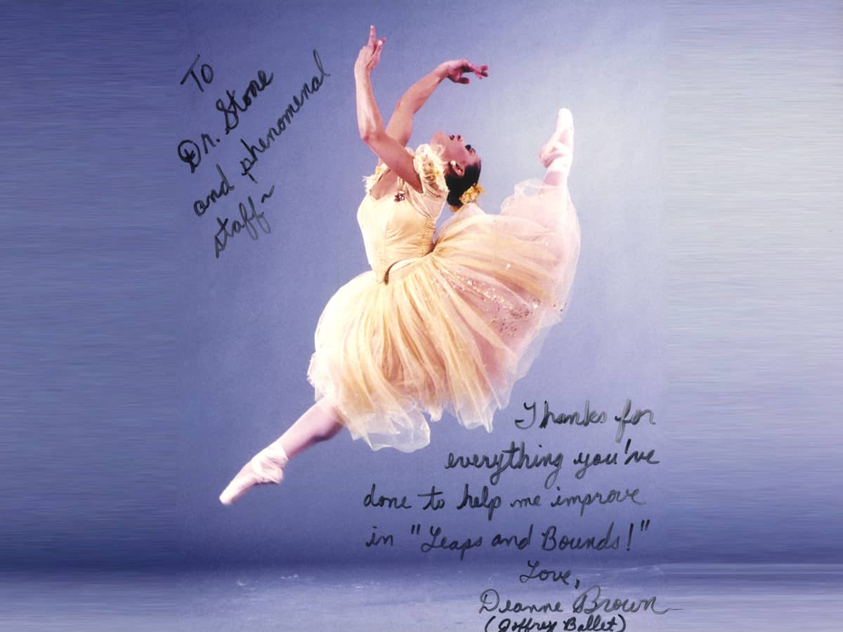 Ballet Dancer Recovered from Injury