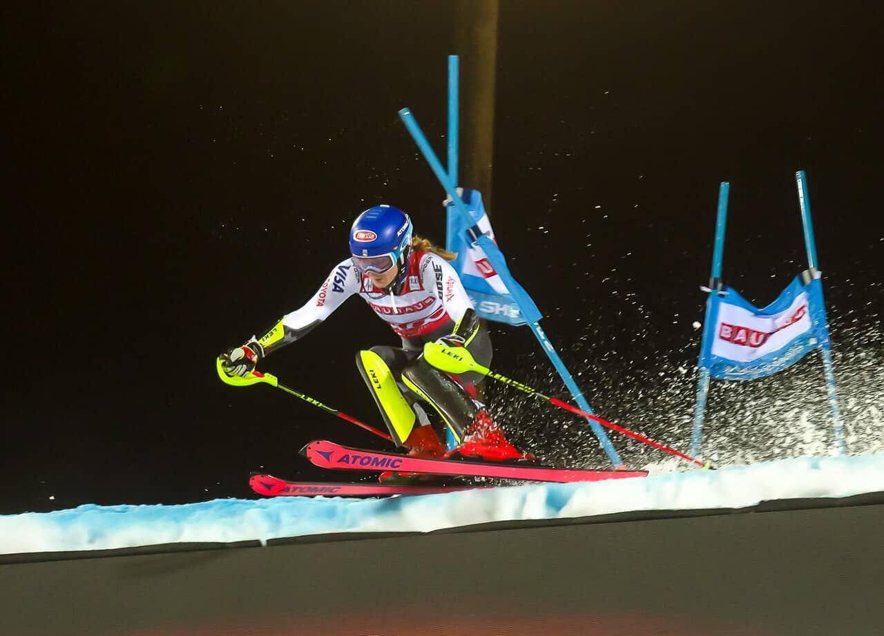 Mikaela Shiffrin Skiing