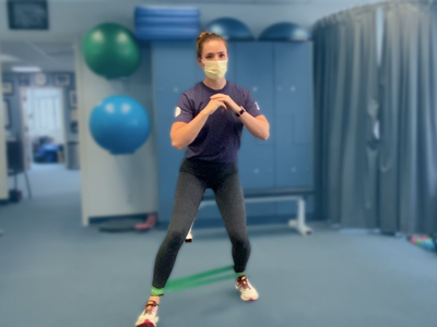 Monster Walk Exercise
