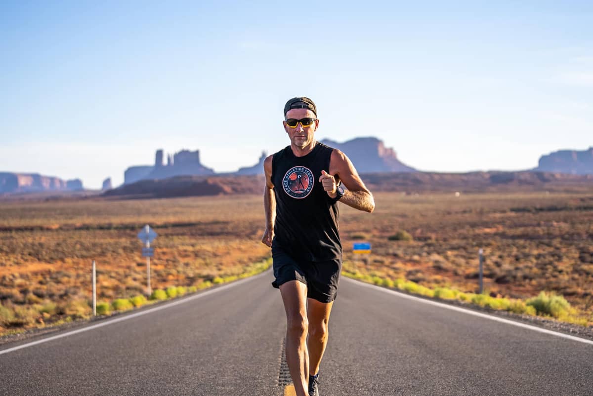 Richard Donovan Running on Partial Knee Replacements