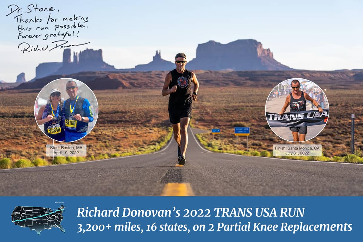 Running on Knee Replacement