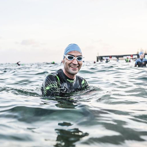 John G. IronMan Swim Triathlete