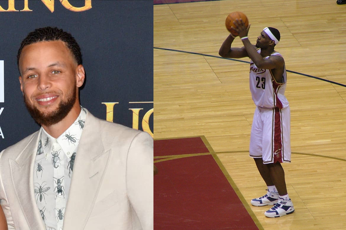 LeBron James v Stephen Curry