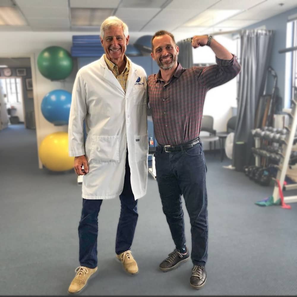 Successful Knee Replacement Outcome Patient