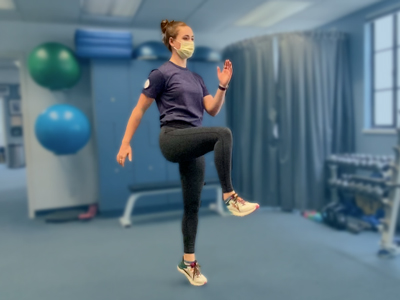 Walking Calf Exercise for Runners