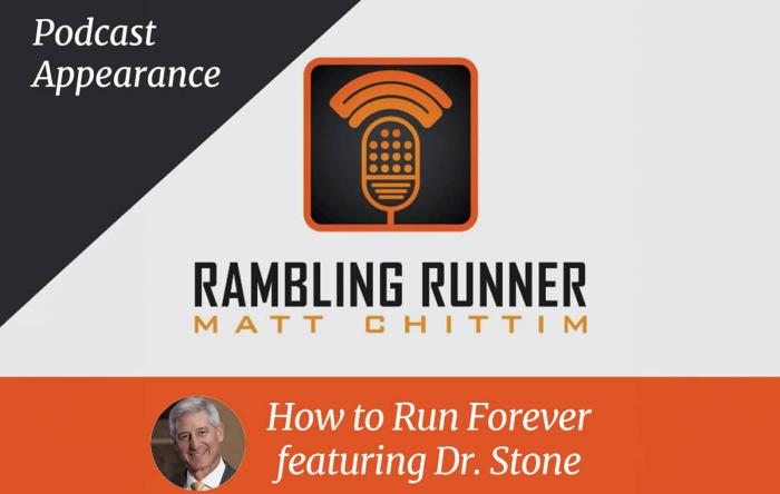 Dr. Kevin Stone on The Rambling Runner Podcast