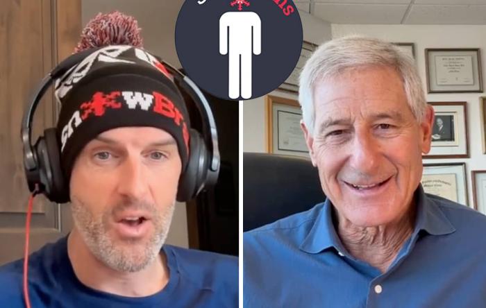 Split Screen Dr. Kevin Stone and Miles Clark on the SnowBrains Podcast