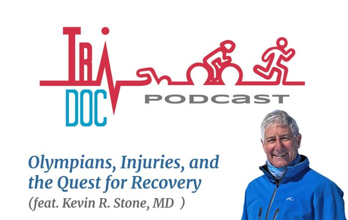 Olympians, Injuries, and the New Playbook for Recovery. Dr. Stone one the TriDoc Podcast