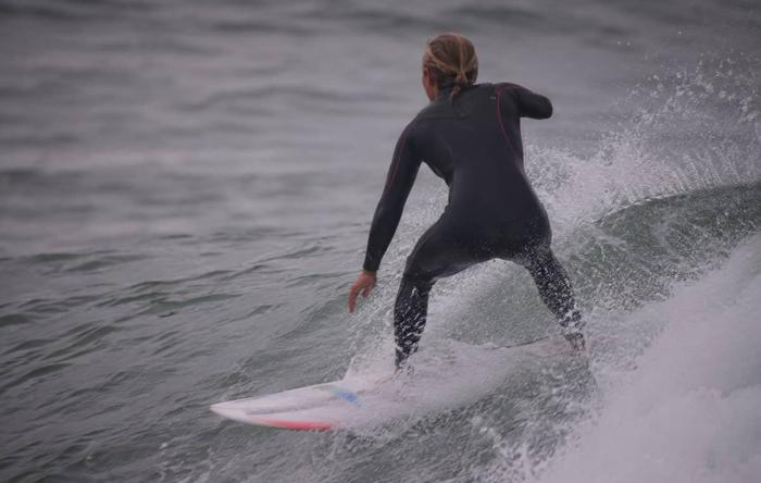 Surfer Will It to Happen
