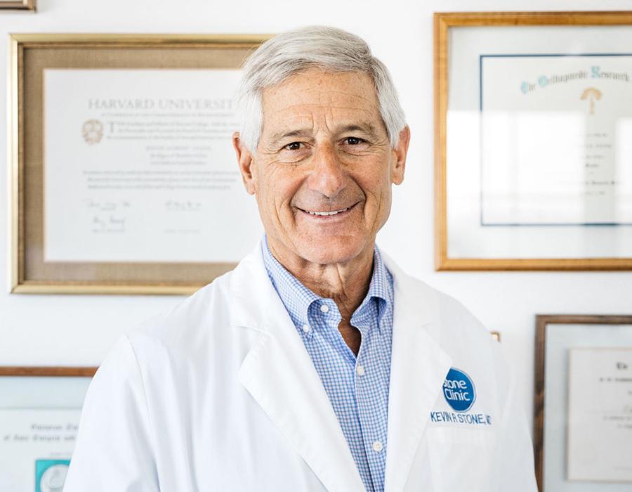 Kevin R. Stone, MD, orthopaedic surgeon and founder of The Stone Clinic