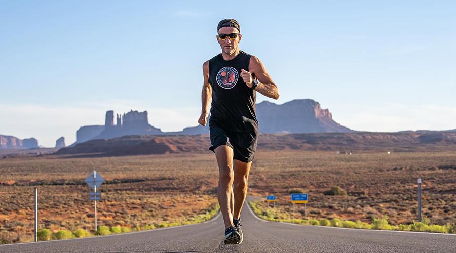 Runner on Forrest Gump Highway featured in Triathlete Magazine article