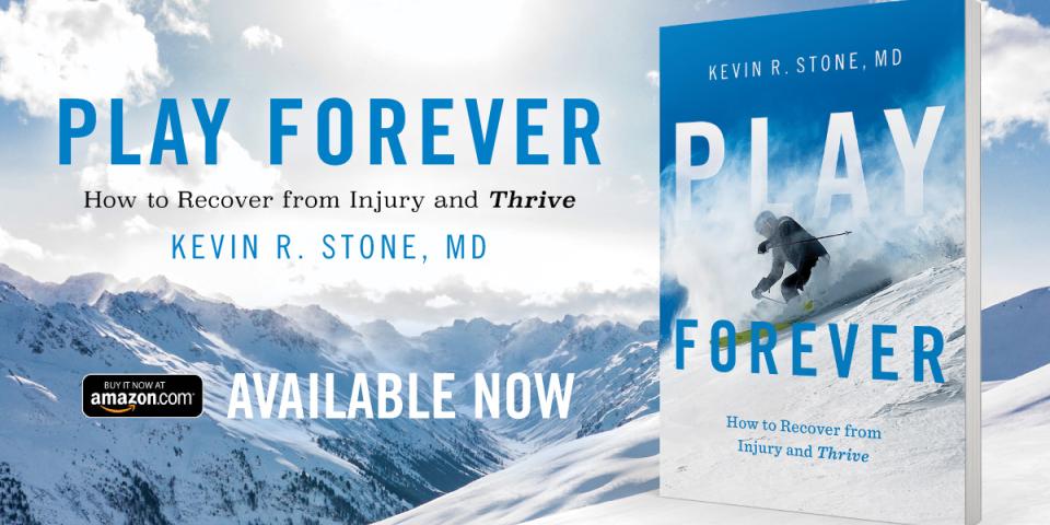 Play Forever book by Kevin R. Stone, MD 