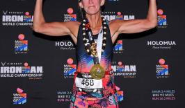 Emily Salmons 2023 Iron Man Finish 